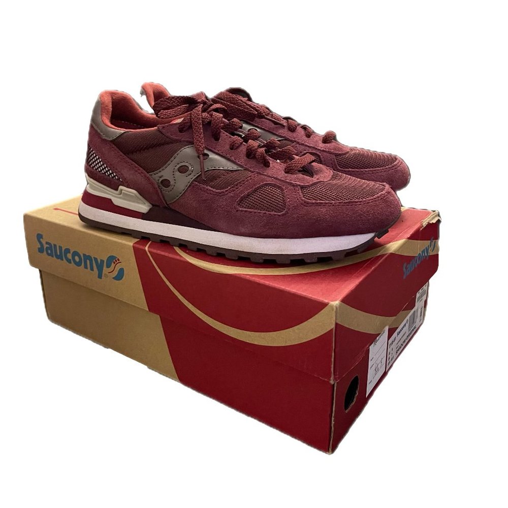 Saucony Shadow Original  - Woman 9 US Burgundy